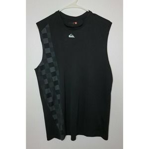Quiksilver ST Comp Active Surf Tank Top Size Men's M Medium Athletic Polyester